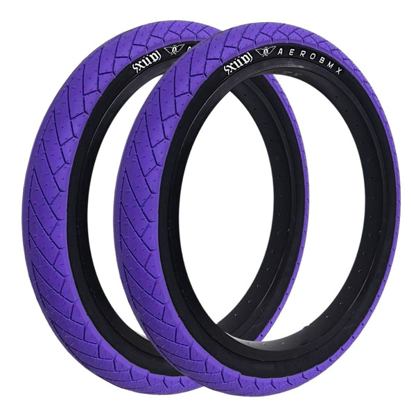 LLANTA AEROBMX X-UP MORADO 20X2.40