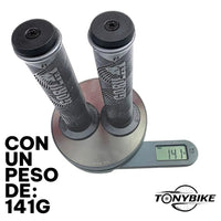 Par De Puños Gorila Jumper Para Bicicleta Bmx Con Dona Gris