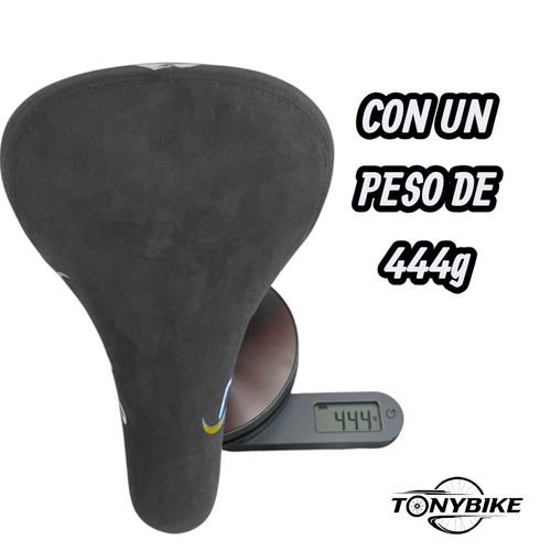 Asiento Rebel De Gamusa Para Stuntbike Negro