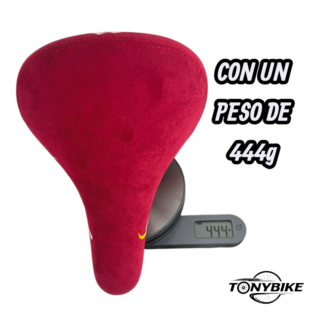 ASIENTO REBEL DE GAMUSA PARA STUNTBIKE ROJO