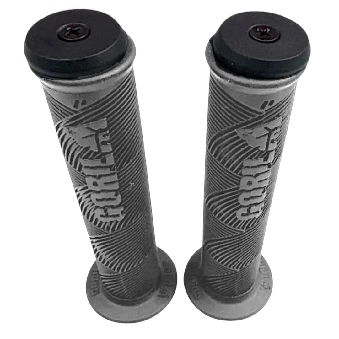 Par De Puños Gorila Jumper Para Bicicleta Bmx Con Dona Gris