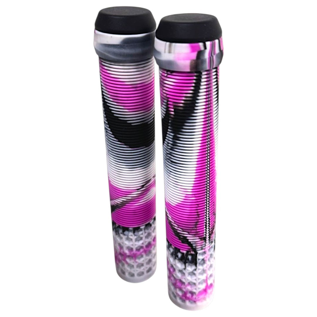 Puños Bmx Gorila Camuflaje Clown Tapon 160mm