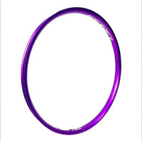 Aro de bicicleta TONYBIKESGDL de aluminio ligero en color morado vibrante con diseño aerodinámico resistente