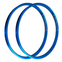Par de aros para bicicleta rodado 29 de TONYBIKESGDL en color azul brillante de alta resistencia