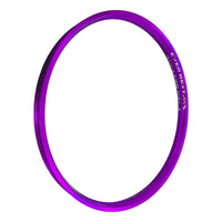 Aro para bicicleta de montaña TONYBIKESGDL rodado 29 en color morado vibrante con diseño resistente y ligero