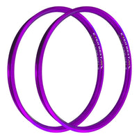 Aros TONYBIKESGDL para bicicleta de montaña rodado 29 en color morado vibrante con acabado resistente