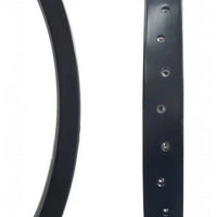 Aro de bicicleta de montaña TONYBIKESGDL de aluminio resistente en color negro mate con perforaciones para radios.