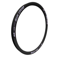 Aro TONYBIKESGDL para bicicleta de montaña rodado 29, color negro con gráficos Beast MTB y 36 hoyos de doble capa