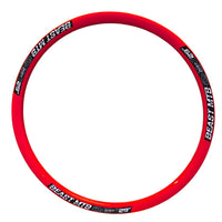 Aro TONYBIKESGDL para bicicleta de montaña rodado 29 de color rojo con diseño de doble capa y 36 orificios