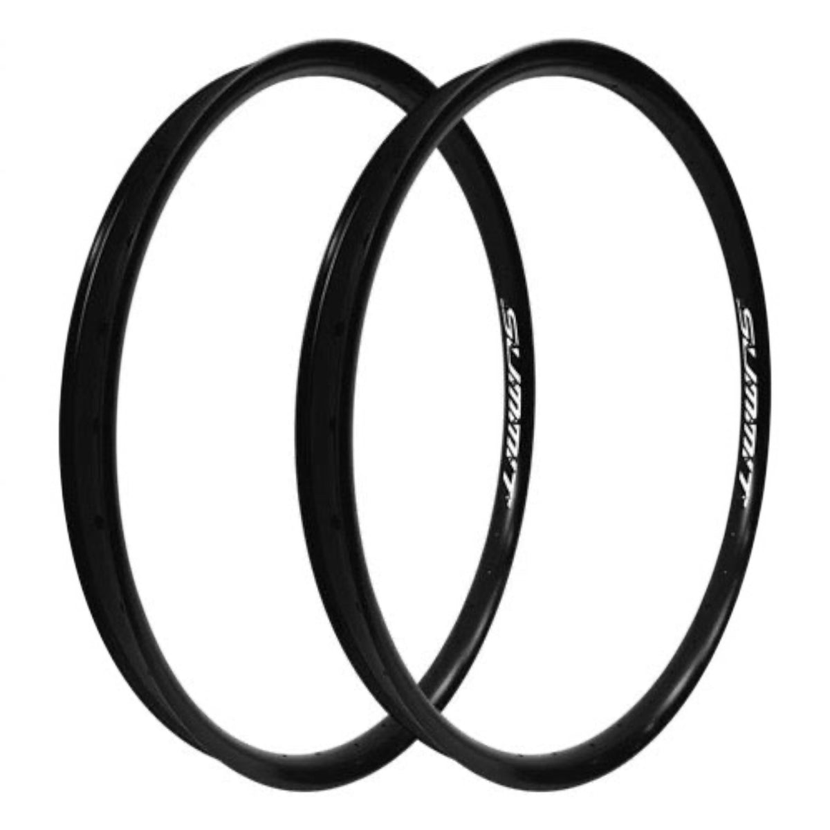 PAR DE RIN 26" ALUMINIO “SUMMIT” 36H MODELO “REBEL” 2.40 ANCHO ANONIZADO C/ CORBATA NEGRO