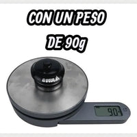Juego de baleros de dirección integrados Gorila color negro de 90g en báscula, vendido por TONYBIKESGDL