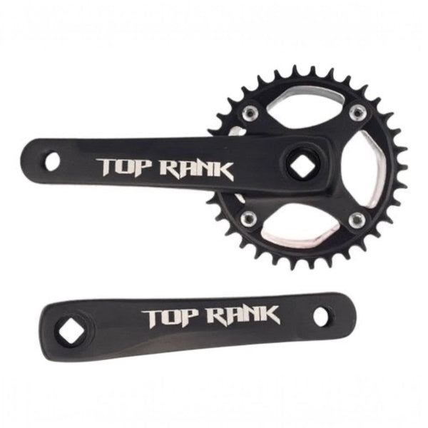 MULTIPLICACION SENCILLA DE ALUMINIO 34D C/PAL 170MM “TOP RANK” P/EJE CUADRADO CON TORNILLO INCLUIDO