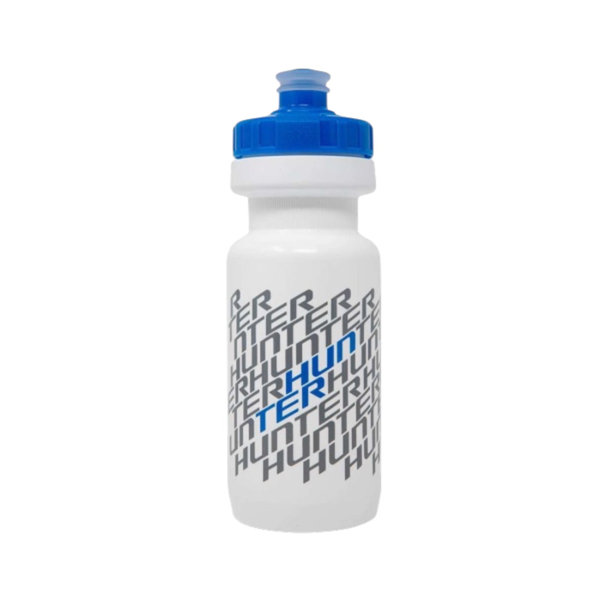BOTELLA DE AGUA DEPORTIVA PARA CICLISMO HUNTER BLANCO