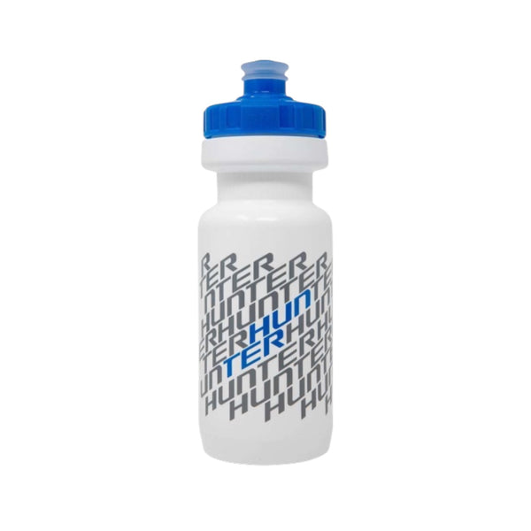 BOTELLA DE AGUA DEPORTIVA PARA CICLISMO HUNTER BLANCO
