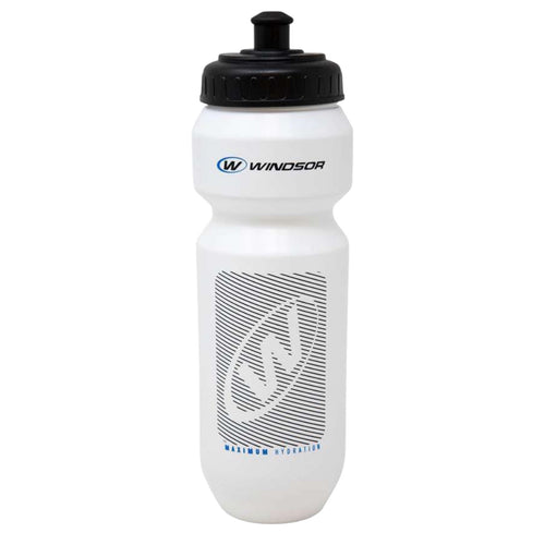 Botella deportiva blanca TONYBIKESGDL Windsor para bicicleta con boquilla de flujo rápido y diseño ergonómico