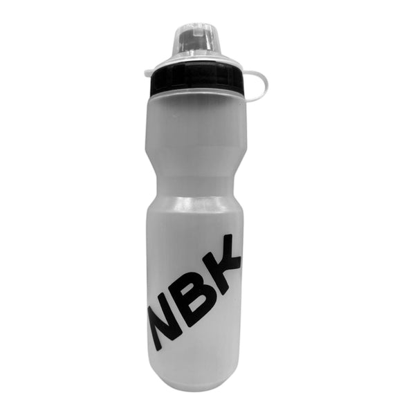 BOTELLA DEPORTIVA PARA BICICLETA NBK BLANCO