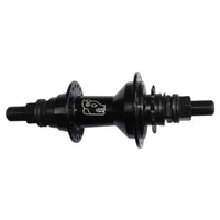 Buje trasero TONYBIKESGDL para bicicleta BMX en color negro brillante con diseño grabado de alta resistencia