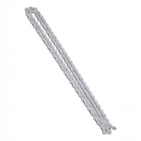 Cadena de transmisión TONYBIKESGDL de acero plateado para bicicletas de múltiples velocidades con eslabones resistentes