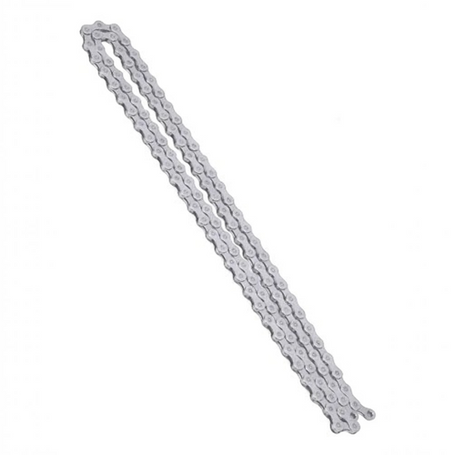 Cadena de transmisión TONYBIKESGDL de acero plateado para bicicletas de múltiples velocidades con eslabones resistentes