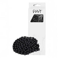 Cadena de bicicleta BMX Cult 510 color negro de TONYBIKESGDL, resistente y duradera para trucos y uso intensivo.