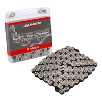 Cadena para bicicleta de montaña Jamer de TONYBIKESGDL, compatible con 6, 7 y 8 velocidades, en estuche protector.