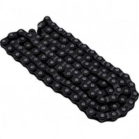 Cadena de bicicleta BMX negra de alta resistencia de la marca TONYBIKESGDL, ideal para riding urbano y park.