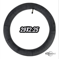 Cámara de aire TONYBIKESGDL de caucho reforzado para bicicleta de montaña rodada 29x2.25 con válvula de alta calidad
