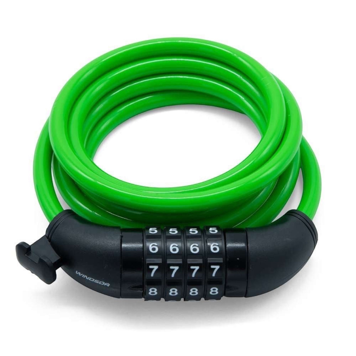 CANDADO DE SEGURIDAD PARA BICICLETA CON COMBINACIÓN VERDE