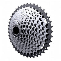Cassette de piñones LTWOO para bicicleta de montaña TONYBIKESGDL en acero resistente con acabado plata y negro