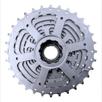Cassette de velocidades L-TWOO de acero plateado para bicicleta de montaña de TONYBIKESGDL