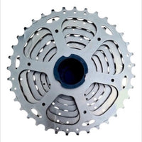 Cassette de piñones LTWOO de acero plateado para bicicleta de montaña de TONYBIKESGDL con diseño de dientes optimizado