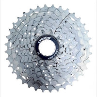 Cassette de piñones LTWOO de acero plateado para bicicleta de montaña TONYBIKESGDL con diseño de dientes optimizado
