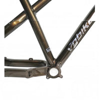 Cuadro para bicicleta de dirt jump TONYBIKESGDL VGBikes Xicnal en color oscuro con acabado resistente
