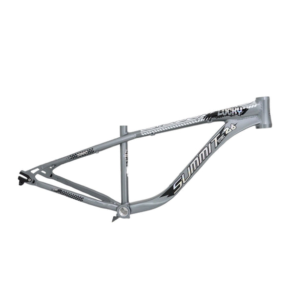 CUADRO DE BICICLETA ALUMINIO SUMMIT LUCKY R26 STUNT GRIS