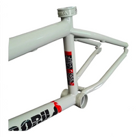 Cuadro para bicicleta BMX Gorila Stormy color gris con gráficos urbanos, resistente y ligero para TONYBIKESGDL