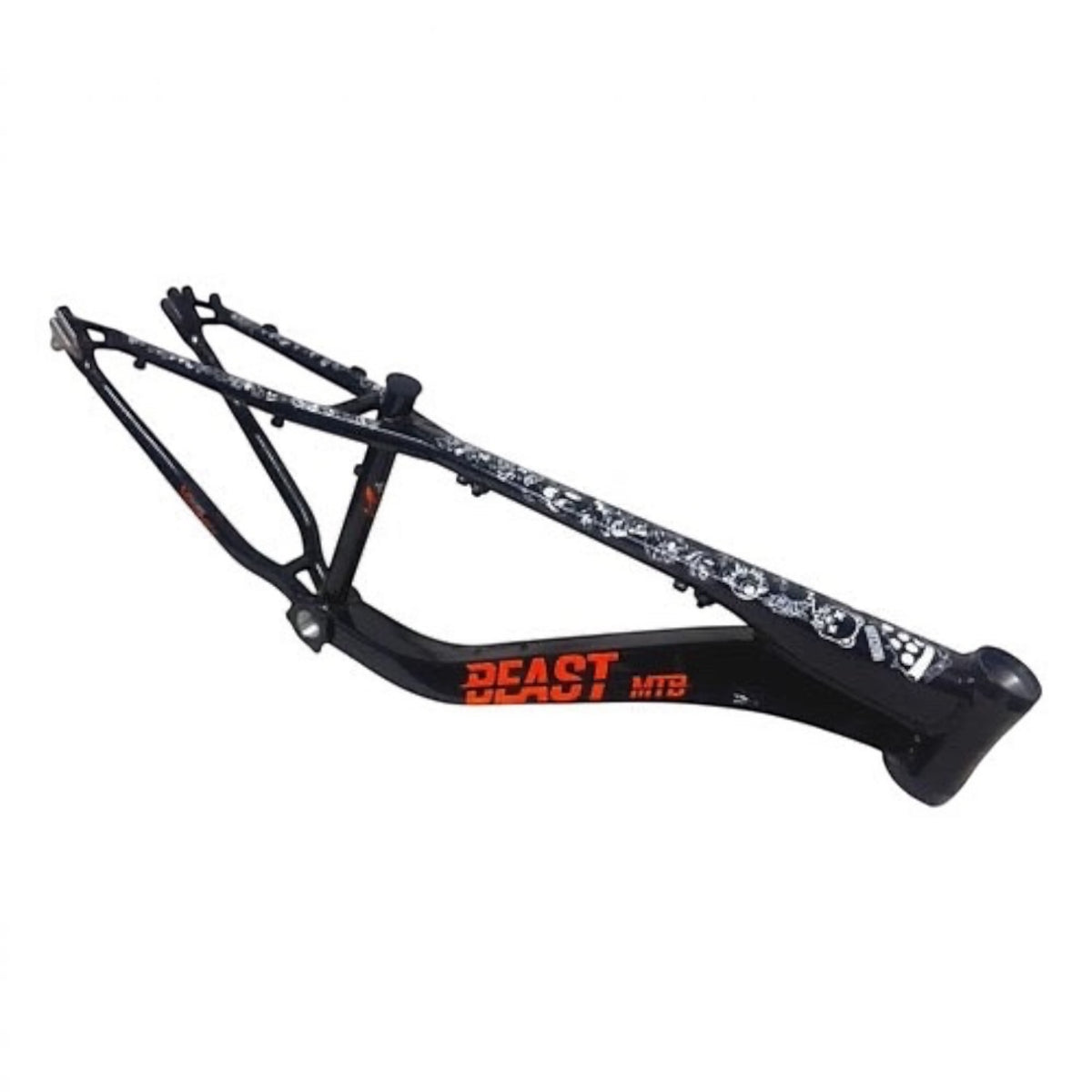 CUADRO DE BICICLETA ALUMINIO BEAST BLAZE R26 NEGRO