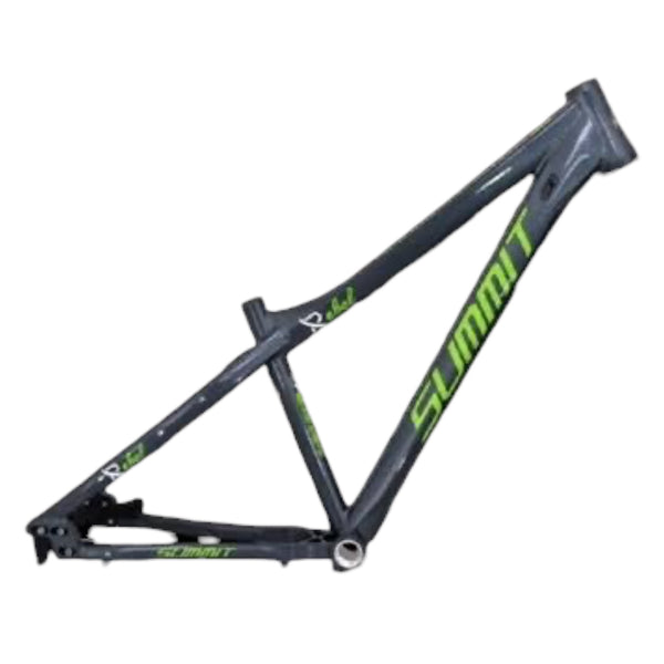 CUADRO PARA BICICLETA DE STUNT/DIRT GRIS R29 SUMMIT REBEL ALUMINIO