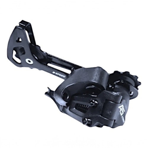 Desviador trasero TONYBIKESGDL de 9 velocidades para bicicleta de montaña en color negro mate de alta resistencia