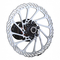 Disco de freno TONYBIKESGDL de 180 mm para bicicleta de montaña, fabricado en acero inoxidable con diseño ventilado.