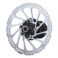 Disco de freno TONYBIKESGDL de 203mm en acero inoxidable con diseño ventilado para bicicleta de montaña