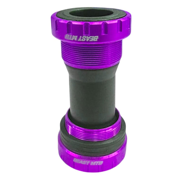 EJE CON BALERO SELLADO HUECO BOTTOM BRACKET BEAST 1.37x24t MORADO