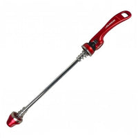 Eje de cierre rápido trasero TONYBIKESGDL de 198 mm en color rojo, ligero y resistente para bicicletas.