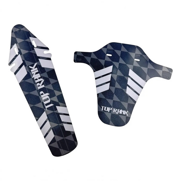 SALPICADERAS DELANTERA/TRASERA PVC TOPRANK DOBLABLE UNIVERSAL MOD. ARROW COLOR GRIS