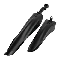 Set de guardabarros TONYBIKESGDL universales en polímero negro mate para bicicleta de montaña o urbana