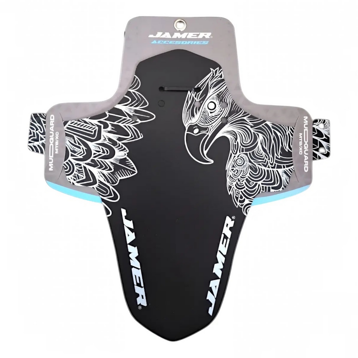 SALPICADAERA PLASTICO DOBLABLE MTB DELANTERA MODELO: AGUILA