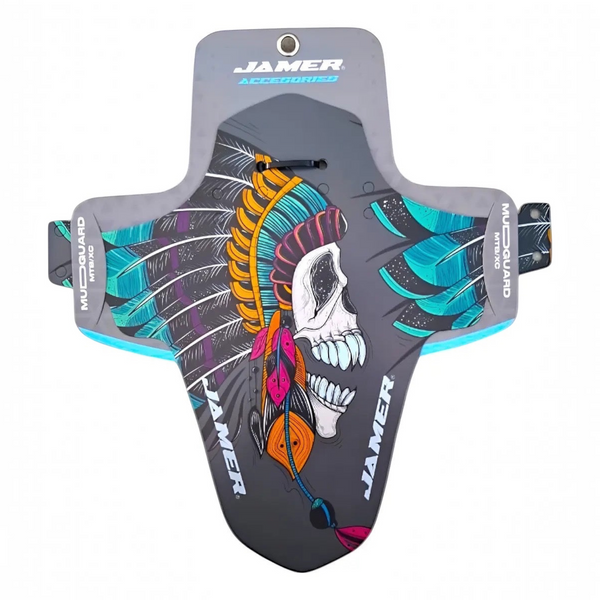 SALPICADAERA PLASTICO DOBLABLE MTB DELANTERA MODELO: APACHE