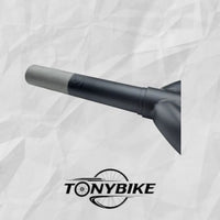 Horquilla rígida Gorila de acero negro mate para bicicleta de TONYBIKESGDL, ideal para BMX y ciclismo urbano.