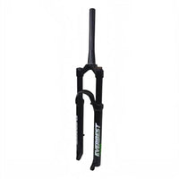Horquilla de suspensión TONYBIKESGDL negra de aluminio y acero para bicicleta de montaña con freno de disco