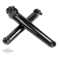 Juego de bielas negras de alta resistencia TONYBIKESGDL para bicicleta con eje de 19mm