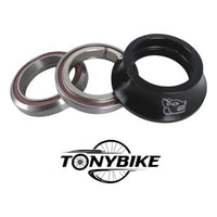 Juego de dirección integrado TONYBIKESGDL color negro con rodamientos sellados de precisión y grabado distintivo